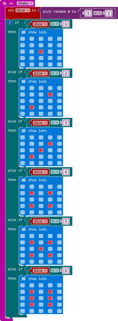 micro:bit die screenshot 3