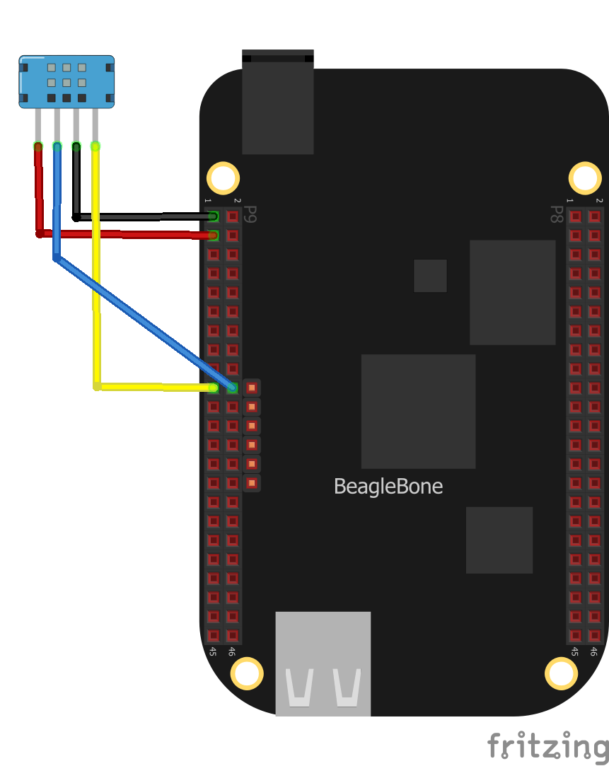 beaglebone and DHT12 output