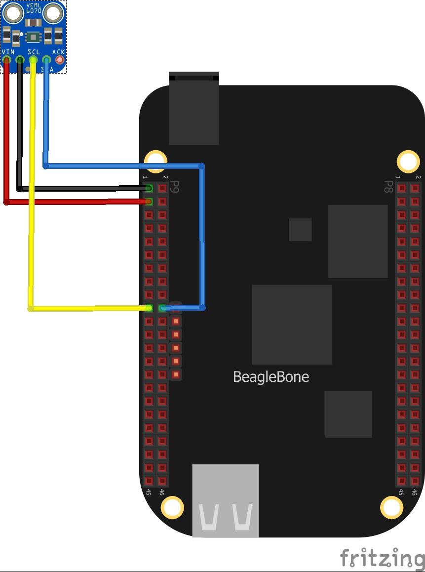 beaglebone and veml6070